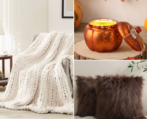 Fall Home Decor Finds That Make Everything Feel Cozy cover photo collage