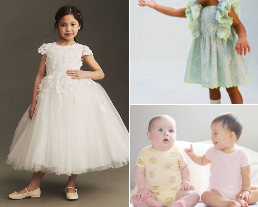 Kids Clothing cover photo collage
