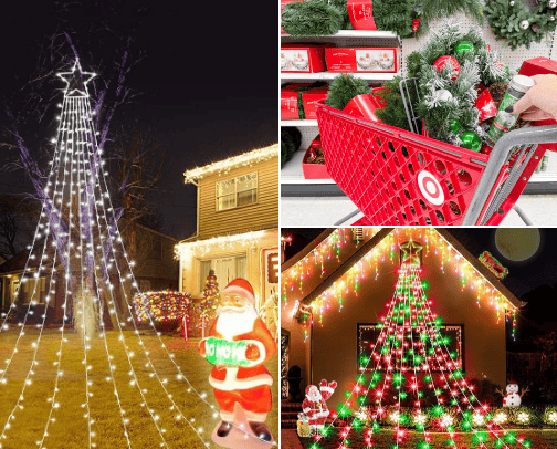 *Decoration for the New year & Christman decor *Holiday Decor🎄🎊🎉🎈 cover photo collage
