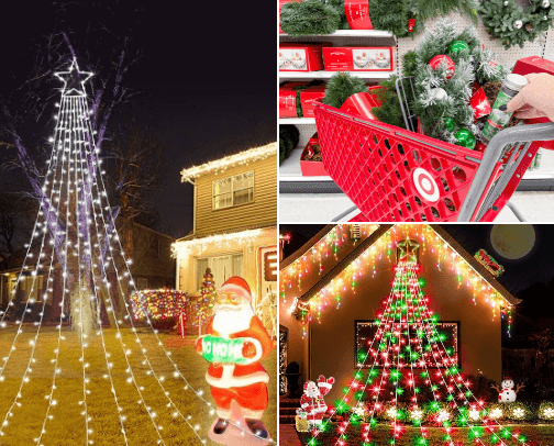 *Decoration for the New year & Christman decor *Holiday Decor🎄🎊🎉🎈 cover photo collage