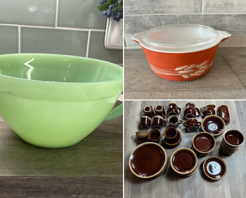 Retro Farmhouse Finds That Made My Cold Rental Finally Feel Like Home cover photo collage