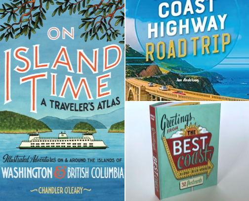 PDF Free - On Island Time: A Traveler's Atlas: Illustrated Adventures on and around the Islands of Washington and British Columbia (Drawn The Road) guide pairings cover photo collage
