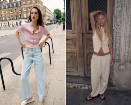 Fav Summer top and pants cover photo collage