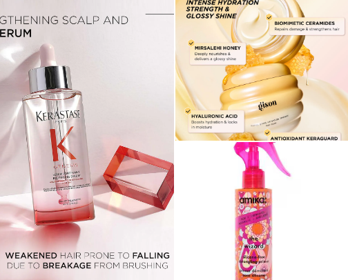 Hair care for damaged hair🫶 cover photo collage