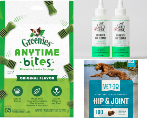 Pet products my dog recommended cover photo collage