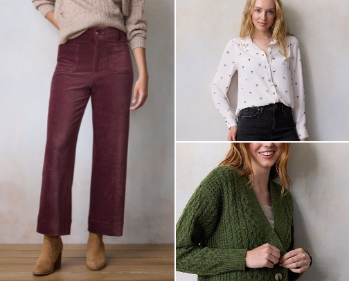 Kohls winter finds cover photo collage