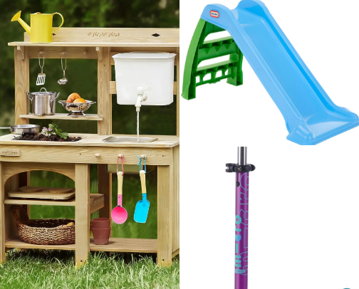 Best Outdoor Toys for Toddlers Who Love to Play Outside cover photo collage
