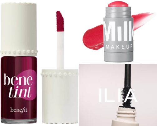 Stuff you will find in my makeup bag😝 cover photo collage
