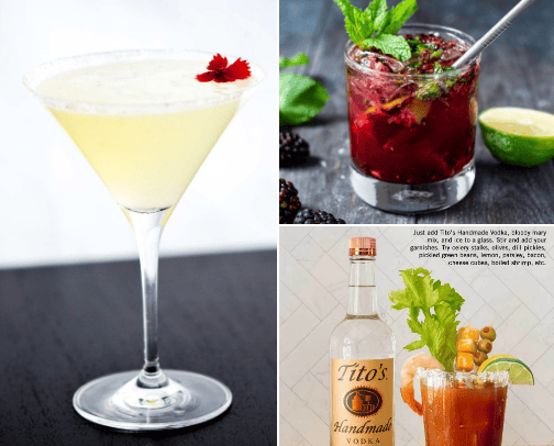 Go to cocktails cover photo collage