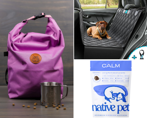 Cross Country Corgi - Items that helped us in our month long road trip with our corgi-Aussie mix! cover photo collage