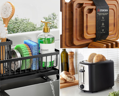 Best Seller Amazon Kitchen & Home Finds Under $50 cover photo collage