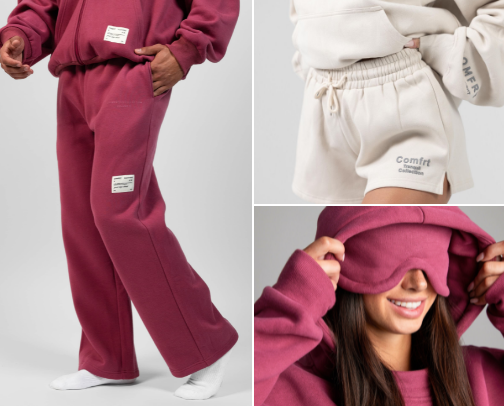 Lounge wear cover photo collage