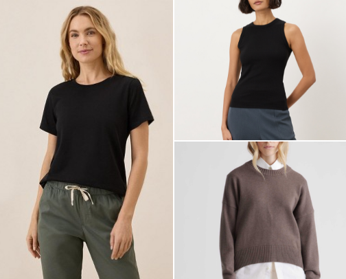 Non-Toxic Clothing for Women (Safe, Organic + Low-Tox Fashion) cover photo collage