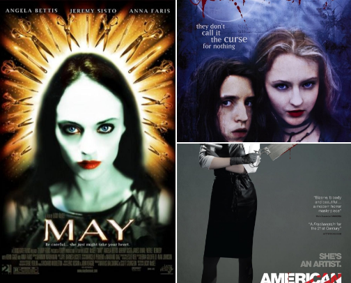 Weird girl horror cover photo collage