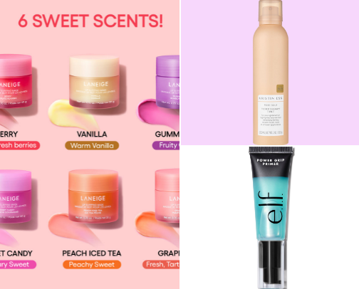 My favorite beauty recs cover photo collage