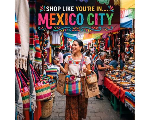 Shop Like You're In... Mexico City cover photo collage
