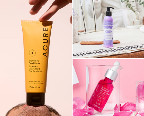 Natural Ingredient based Skin and Hair - for Natural Beauty cover photo collage