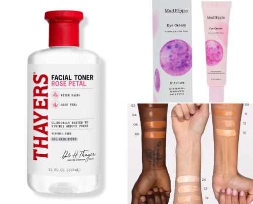 Skin & Beauty * Natural Ingredients * cover photo collage