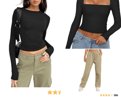 My favourite clothing from Amazon! cover photo collage