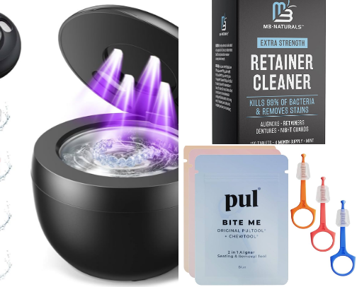 Invisalign and Clear Aligner Journey Must Haves! cover photo collage