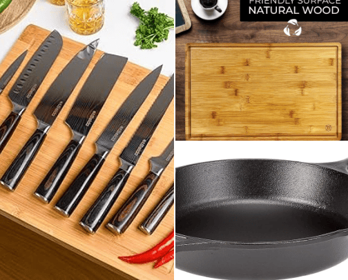 25 Kitchen Equipment that Professional Chefs Must Have cover photo collage