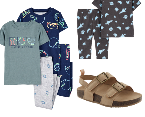 Favorite toddler brand carters cover photo collage