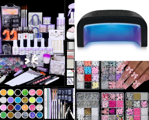 You wanna start nails right??? cover photo collage