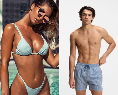 Summer fits by Hugo Boss⛱️ cover photo collage