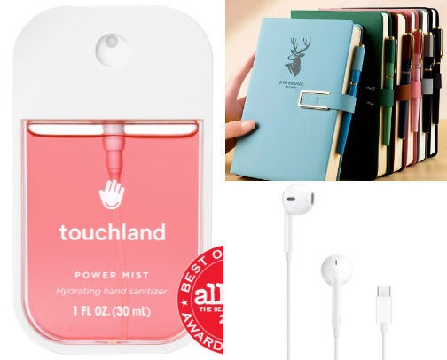 What you'll actually find inside my daily study bag 🎧📚 cover photo collage