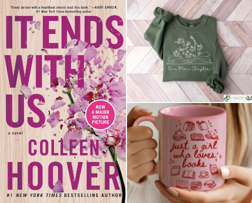 Must Read Books & Book Lover Merch cover photo collage