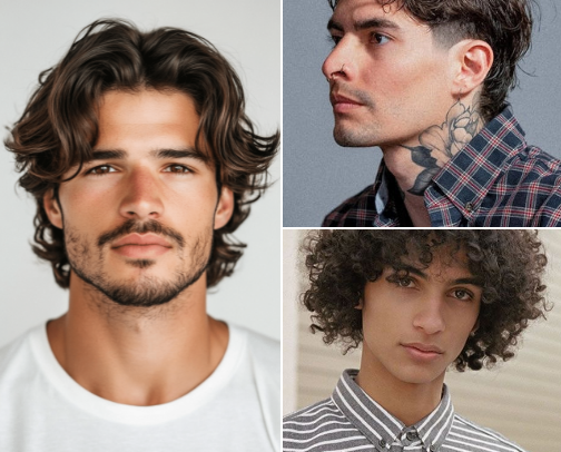 The Ultimate Guide to Men’s Hairstyles for 2026 cover photo collage