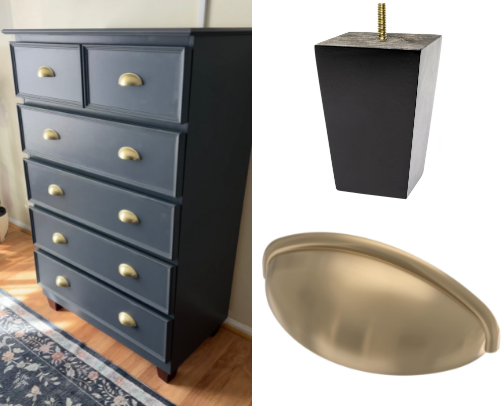 IKEA Malm Chest of 6- Drawer Furniture Flip cover photo collage