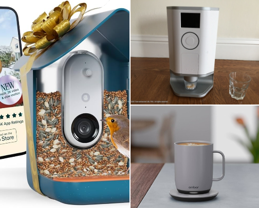 13 Best Senior-Friendly Tech Gifts (That Won’t Require a 24/7 Help Desk) cover photo collage