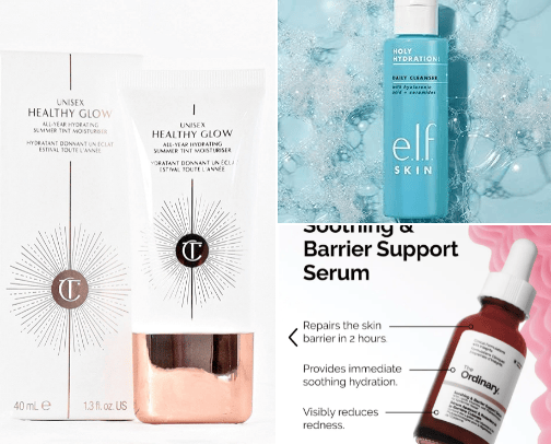 Products I love ⋆｡‧˚ʚ🍓ɞ˚‧｡⋆ cover photo collage