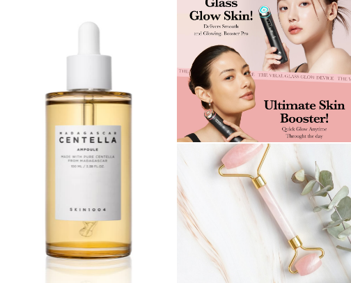 Favorite Skincare Products cover photo collage