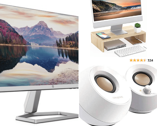 Desk Setup cover photo collage