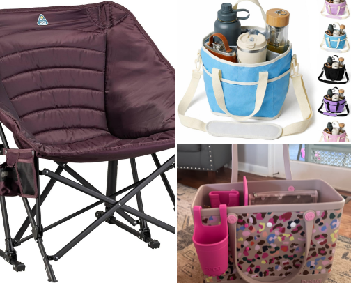 Sports Mom Must Haves (for those long days at the field/court) cover photo collage