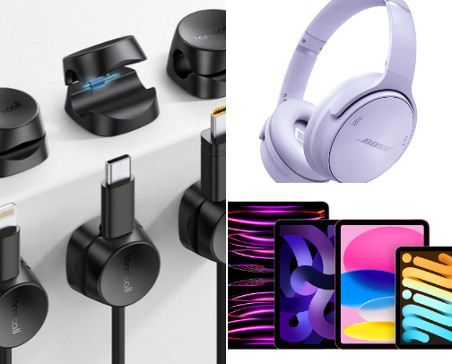 Tech Gear I Cannot Work Without cover photo collage