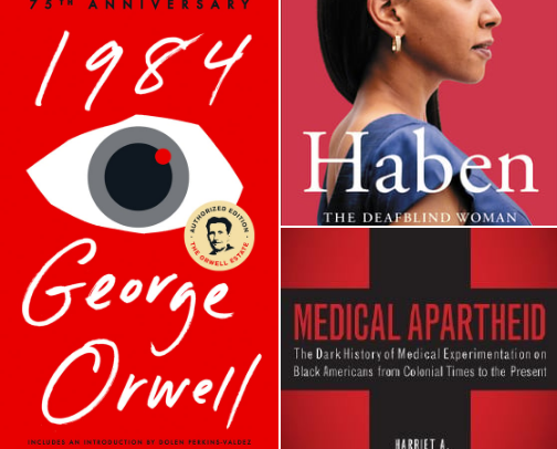 Reads to Radicalize Your Thinking ⚖️ 🧠 cover photo collage