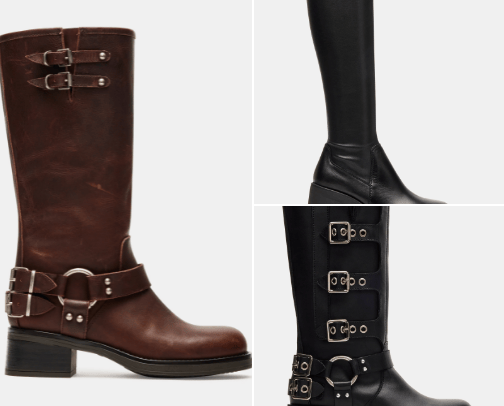 Women's boots👢 cover photo collage