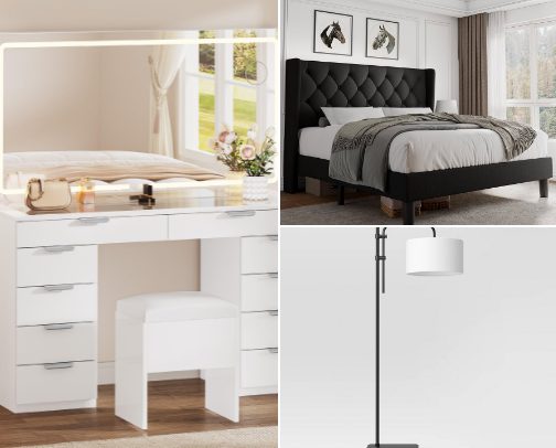 Bedroom cover photo collage