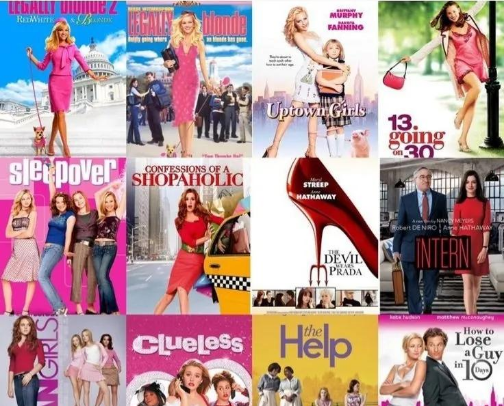 CHICKFLICKS for starters! cover photo collage