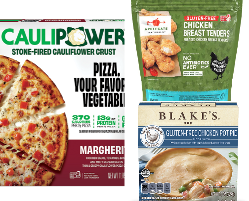 Actually Delicious Gluten Free Foods & Snacks cover photo collage