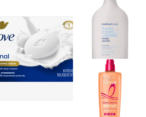 My fav hygiene products 🫧 cover photo collage