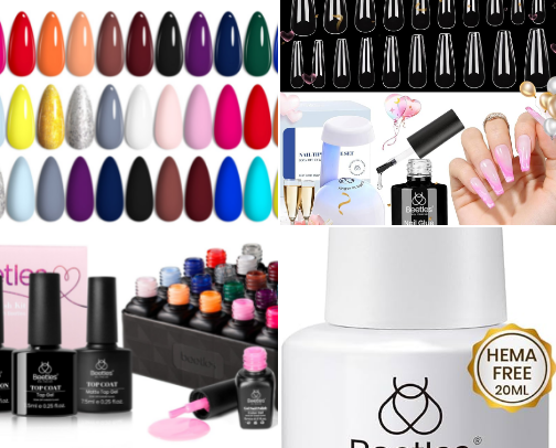 Best Nail products cover photo collage