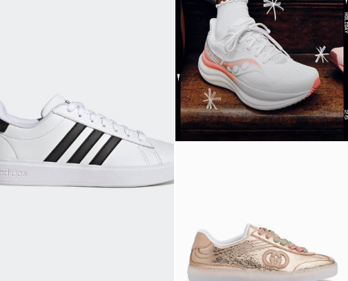 Stylish foot wear cover photo collage
