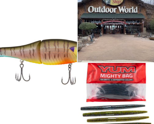My favorite fishing gear cover photo collage