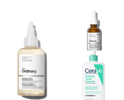 Simple and affordable skincare routine! cover photo collage