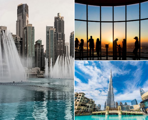 Fun things in Dubai cover photo collage