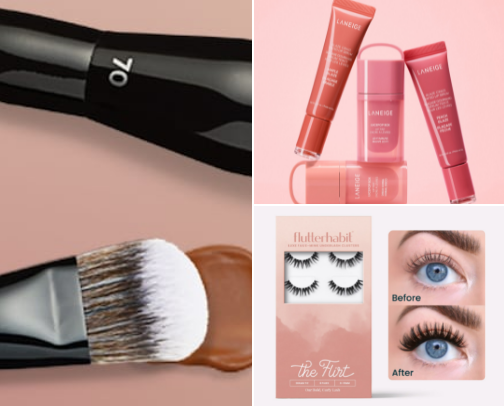 Glow Up Essentials ✨ cover photo collage